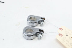 Chrome Crashbar Engine Guard Peg Holders 1.25"