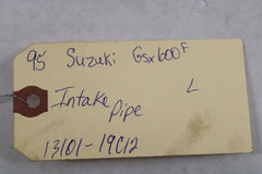 Intake Pipe Left 13101-19C12 1995 Suzuki GSX600F