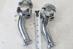 Harley Davidson Handlebar Risers Chrome 5" Tall 1.25" Clamping