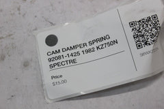 CAM DAMPER SPRING 92081-1425 1982 KZ750N SPECTRE
