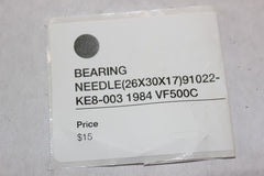 BEARING NEEDLE (26X30X17) 91022-KE8-003 1984 VF500C Honda Magna