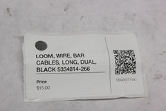 LOOM, WIRE, BAR CABLES, LONG, DUAL, BLACK 5334814-266 2007 Victory Vegas 8 Ball