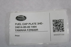 FUEL CAP PLATE 3HE-24614-00-00 1994 YAMAHA FZR600R