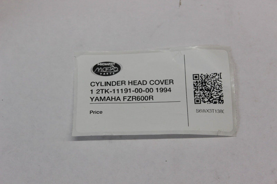 CYLINDER HEAD COVER 1 2TK-11191-00-00 1994 YAMAHA FZR600R