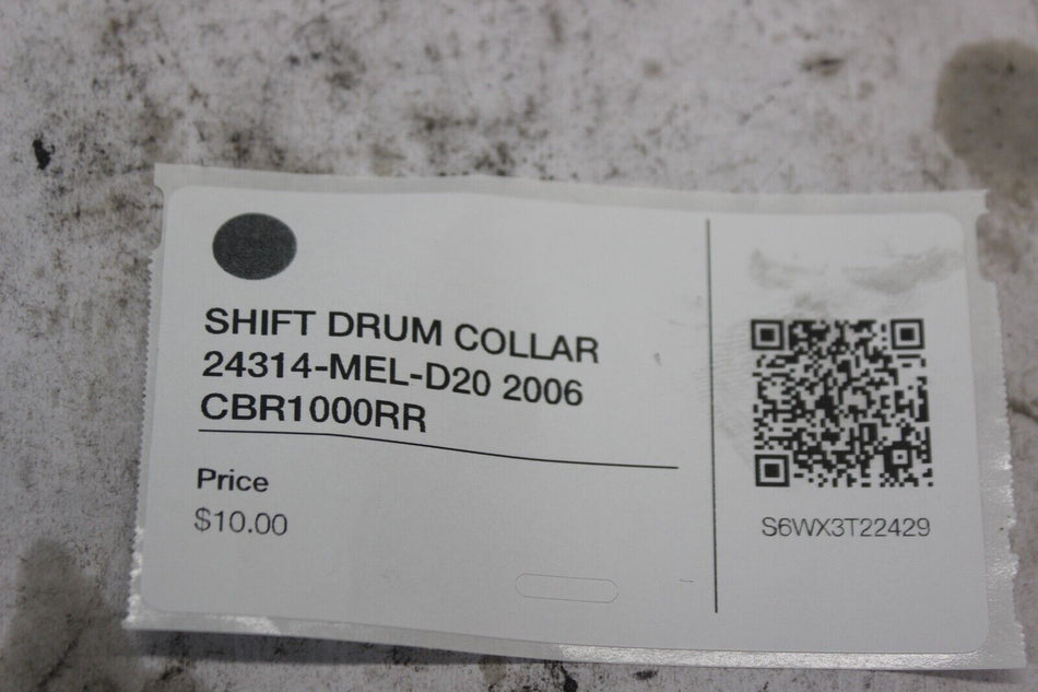 SHIFT DRUM COLLAR 24314-MEL-D20 2006 CBR1000RR