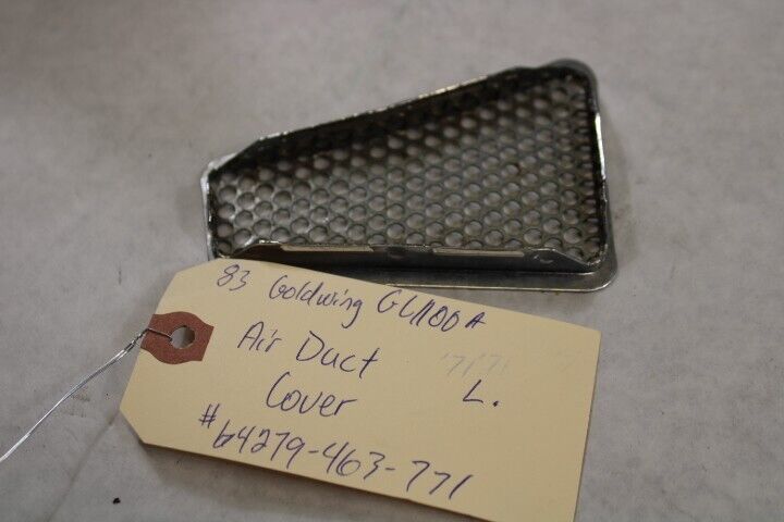 Air Duct Cover LEFT 64279-463-771 1983 Honda Goldwing GL1100