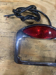 RWD Chrome All In One LED Cateye License Plate Holder