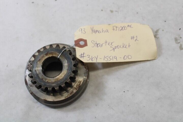Starter Sprocket 2 #36Y-15519-00 1993 Yamaha FJ1200AE