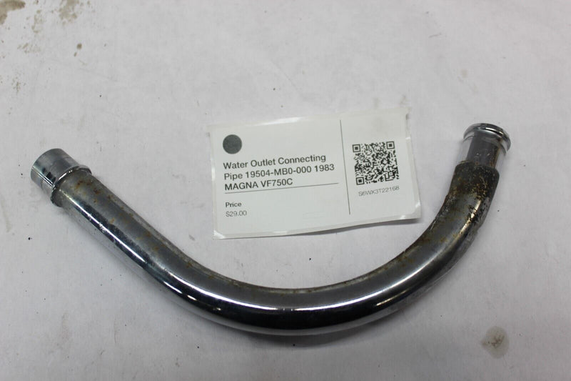 Water Outlet Connecting Pipe 19504-MB0-000 1983 MAGNA VF750C