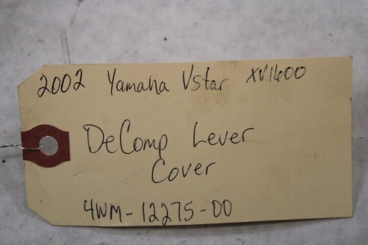 DeComp Lever Cover 4WM-12275-00 2002 Yamaha RoadStar XV1600A
