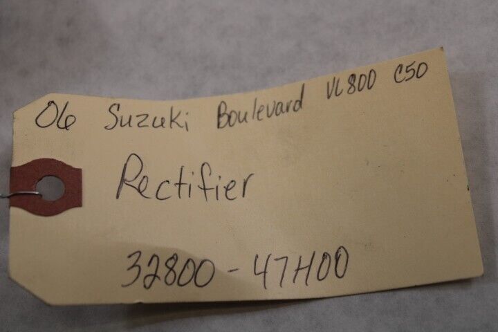 Rectifier 32800-47H00 2006 Suzuki Boulevard C50