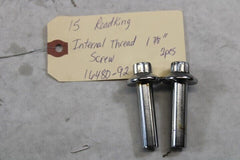 Internal Thread Screws (2) 16480-92 (1-7/8”) 2015 Harley Davidson Road King