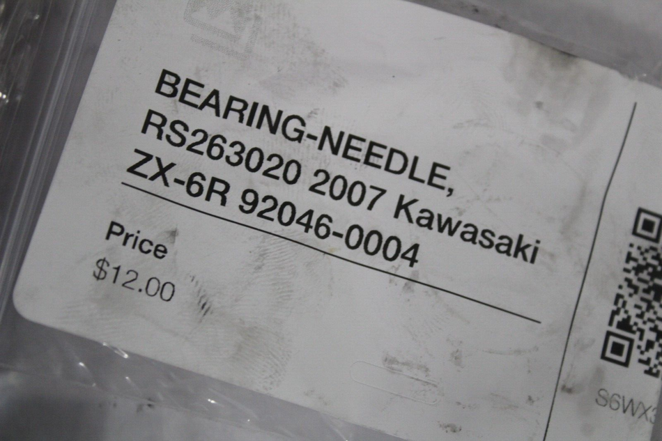 BEARING-NEEDLE, RS263020 2007 Kawasaki ZX-6R 92046-0004
