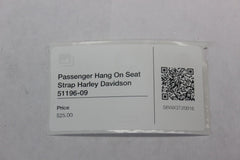 Passenger Hang On Seat Strap Harley Davidson 51196-09