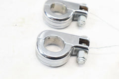 Chrome Crashbar Engine Guard Peg Holders 1.25"