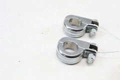 Chrome Crashbar Engine Guard Peg Holders 1.25"