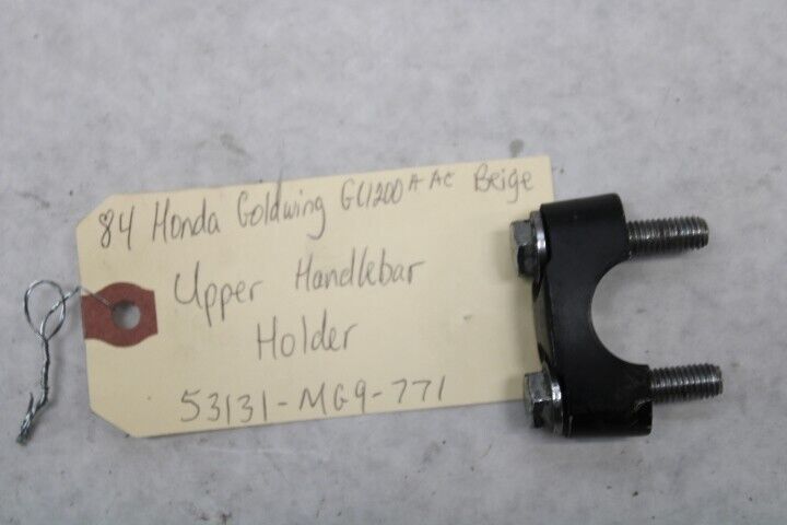 Upper Handlebar Holder 53131-MG9-771 1984 Honda Goldwing GL1200A