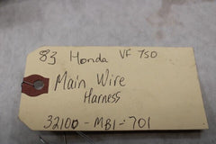 Main Wire Harness 32100-MB1-701 1983 Honda VF750