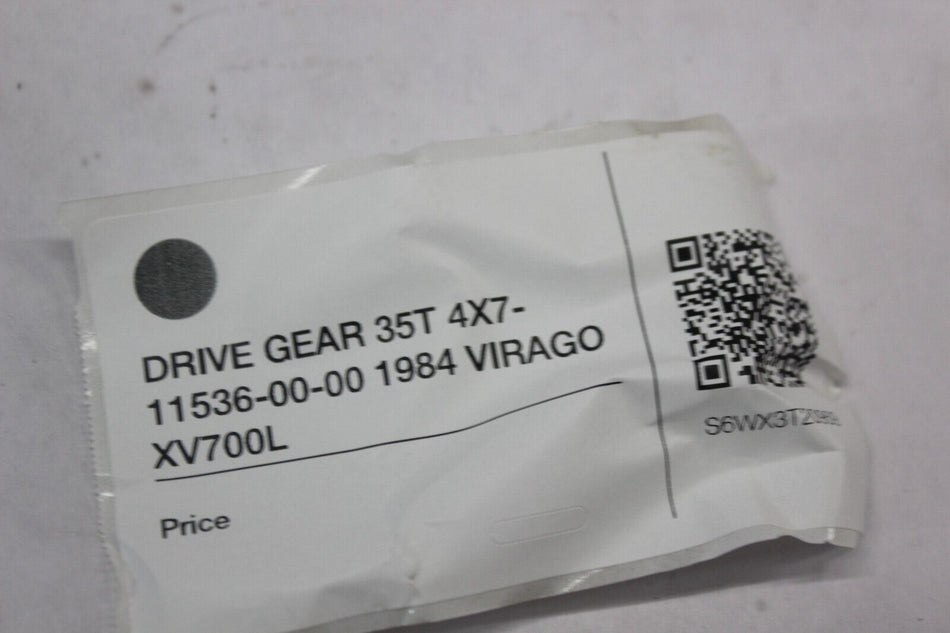 DRIVE GEAR 35T 4X7-11536-00-00 1984 VIRAGO XV700L