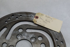 OEM Harley Davidson Rear Wheel Brake Disk Rotor 11.5” 2005 Road King Blk/Red