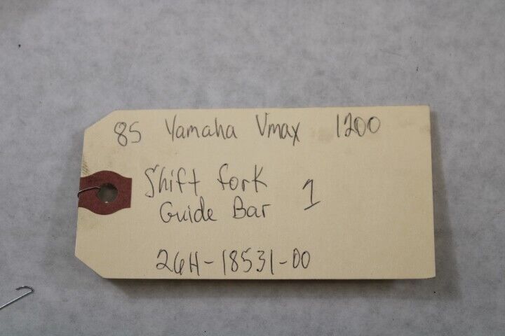 Shift Fork Guide Bar 1 26H-18531-00 1990 Yamaha Vmax VMX12 1200