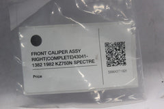 FRONT CALIPER ASSY RIGHT (COMPLETE) 43041-1382 1982 Kawasaki Spectre KZ750N