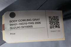 BODY COWLING GRAY 94401-16G10-YHG 2006 SUZUKI SV1000S