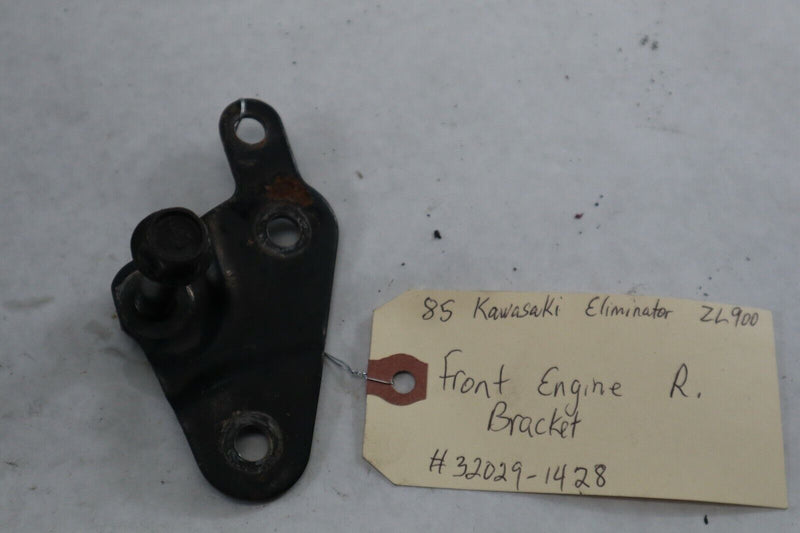 OEM Kawasaki Motorcycle RIGHT Front Engine Bracket 1985 ZL900 Eliminator