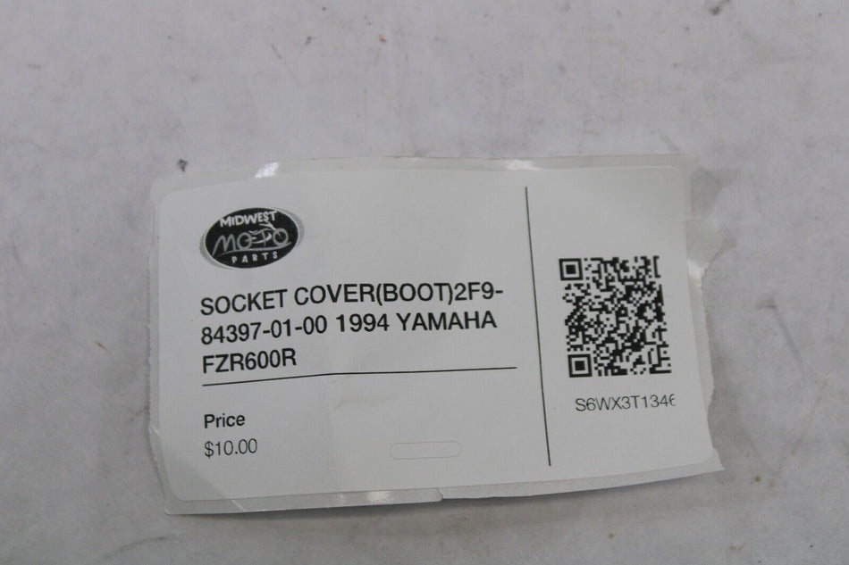 SOCKET COVER(BOOT) 2F9-84397-01-00 1994 YAMAHA FZR600R