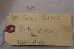 1982 Suzuki GS1100G Z Starter Clutch Set 12600-49850