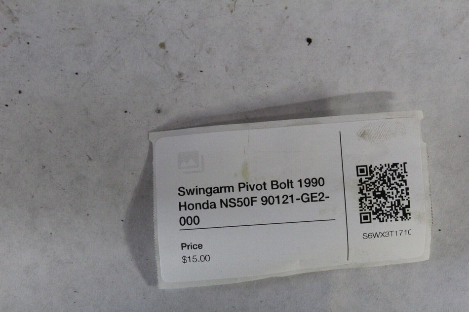 Swingarm Pivot Bolt 1990 Honda NS50F 90121-GE2-000