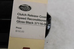 Clutch Release Cover 6 Speed Reconditioned Gloss Black 37116-06 Harley Davidson