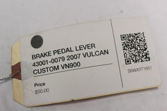 BRAKE PEDAL LEVER 43001-0079 2007 VULCAN CUSTOM VN900