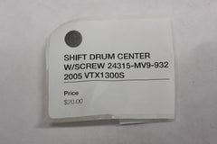 SHIFT DRUM CENTER W/SCREW 24315-MV9-932 2005 Honda VTX1300S