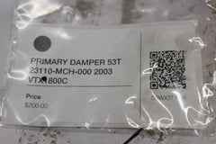 PRIMARY DAMPER 53T 23110-MCH-000 2003 Honda VTX1800C