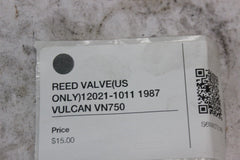 REED VALVE (US ONLY) 12021-1011 1987 VULCAN VN750