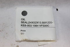 OIL SEAL (34X52X13.9) 91205-KE8-003 1984 VF500C Honda Magna