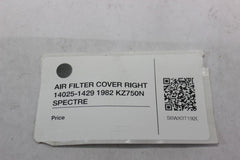 AIR FILTER COVER RIGHT 14025-1429 1982 Kawasaki Spectre KZ750N