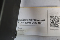 Swingarm 2007 Kawasaki ZX-6R 33001-0126-18R