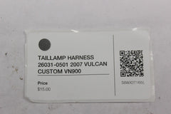 TAILLAMP HARNESS 26031-0501 2007 VULCAN CUSTOM VN900