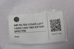 AIR FILTER COVER LEFT 14025-1428 1982 Kawasaki Spectre KZ750N