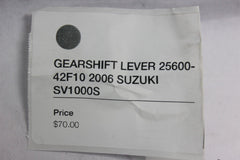 GEARSHIFT LEVER 25600-42F10 2006 SUZUKI SV1000S