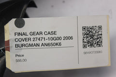 FINAL GEAR CASE COVER 27471-10G00 2006 BURGMAN AN650K6