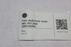 FUEL INJECTOR 16450-MEL-003 2006 CBR1000RR