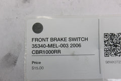 FRONT BRAKE SWITCH 35340-MEL-003 2006 CBR1000RR