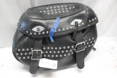 RIGHT Saddlebag Leather Studded Harley Davidson Softail