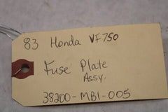 Fuse Plate Assy 38200-MB1-005 1983 Honda VF750