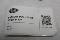 BATTERY POS + WIRE 33820-34300 1983 Suzuki GS650GL