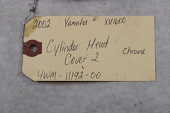 Cylinder Head Cover 2 Chrome 4WM-11192-00 2002 Yamaha RoadStar XV1600A