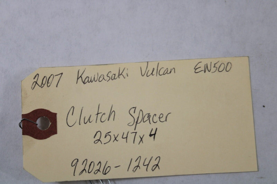Clutch Spacer (25x47x4) 92026-1242 2007 Kawasaki Vulcan EN500C